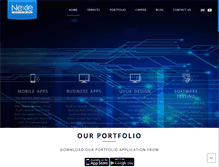 Tablet Screenshot of nexlesoft.com
